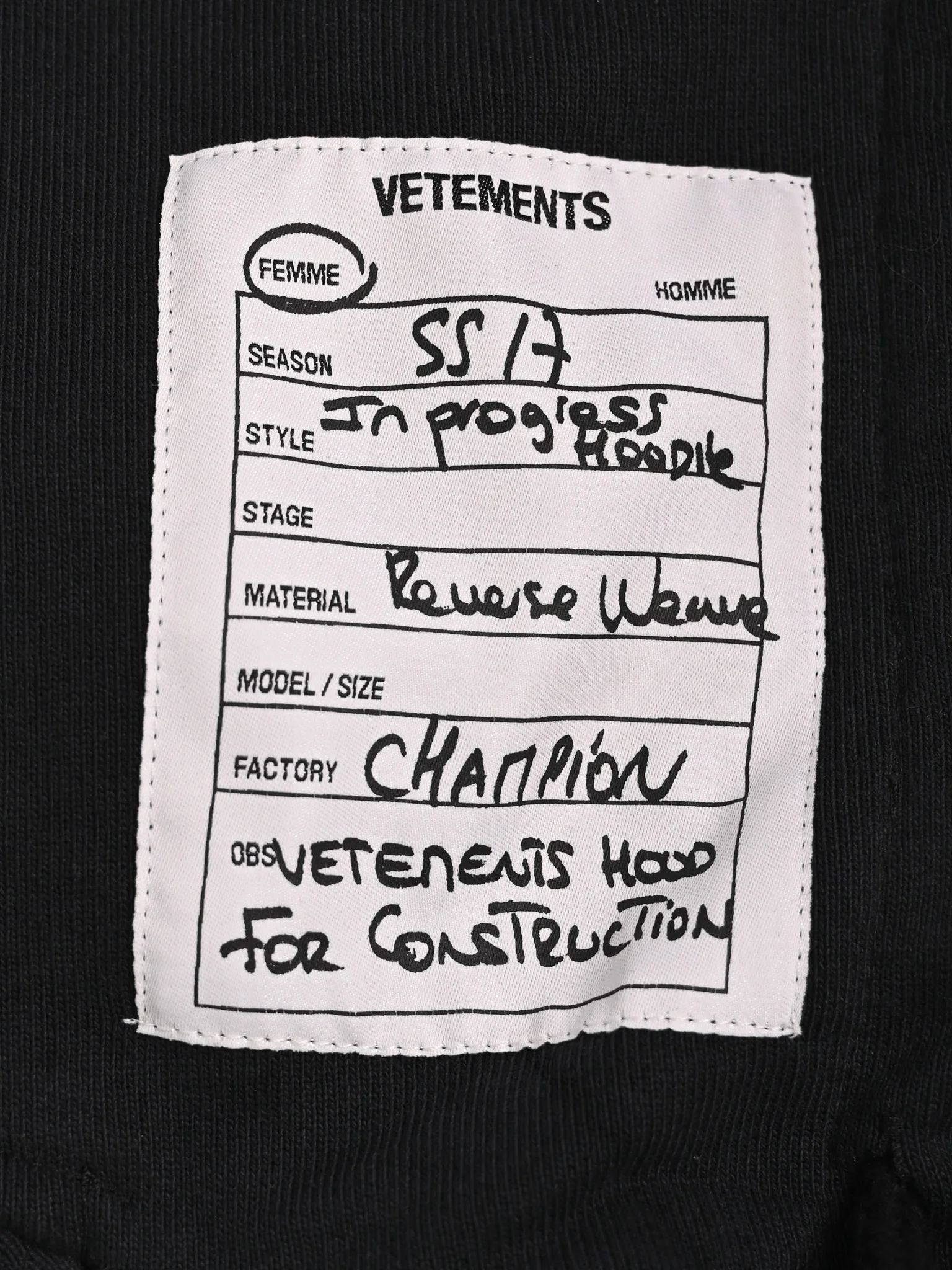 Толстовки Vetements - Толстовки Vetements - View 5