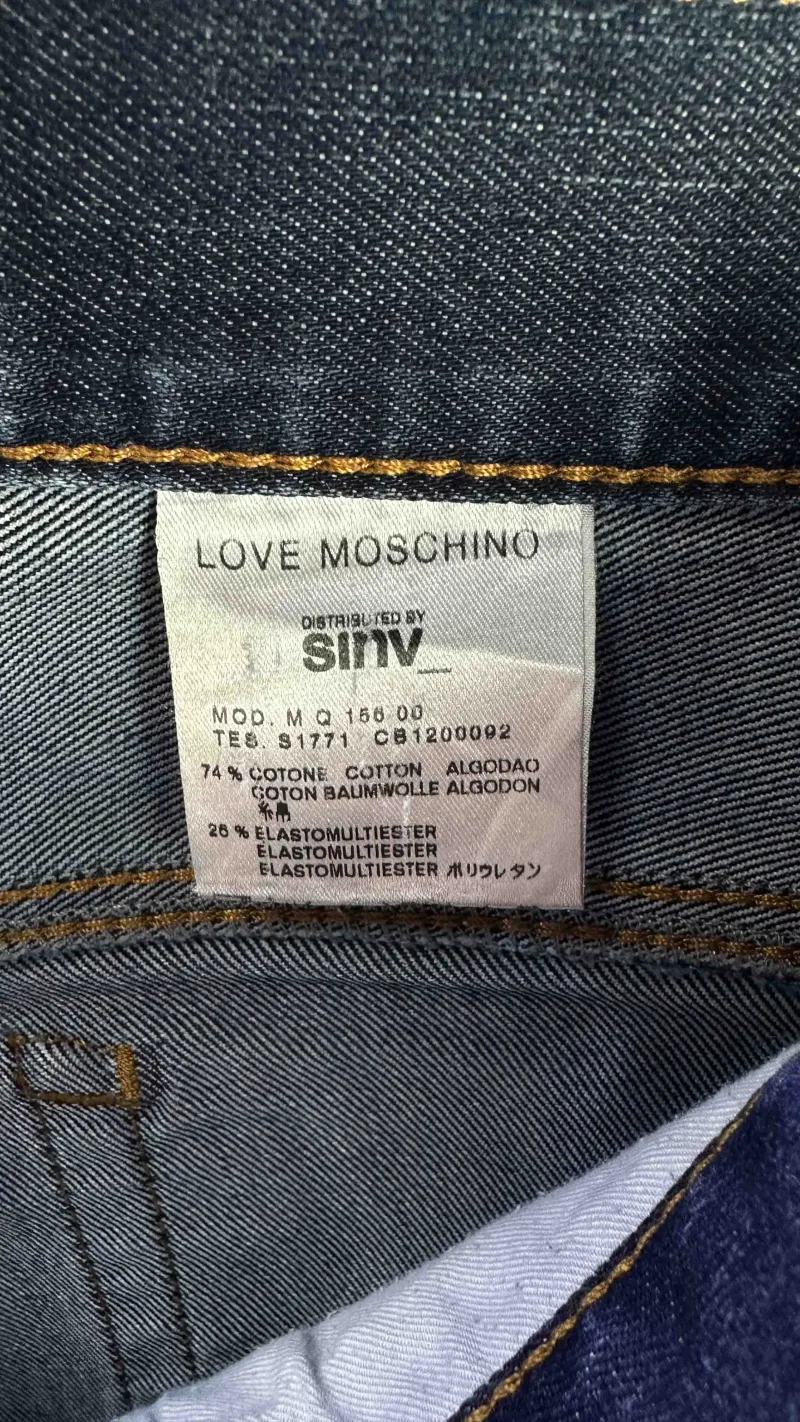 Мужские прямые джинсы  Love Moschino - Мужские прямые джинсы  Love Moschino - View 3