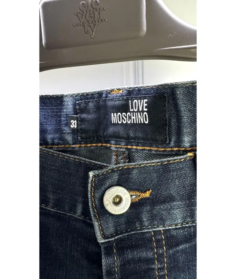 Мужские прямые джинсы  Love Moschino - Мужские прямые джинсы  Love Moschino - View 4