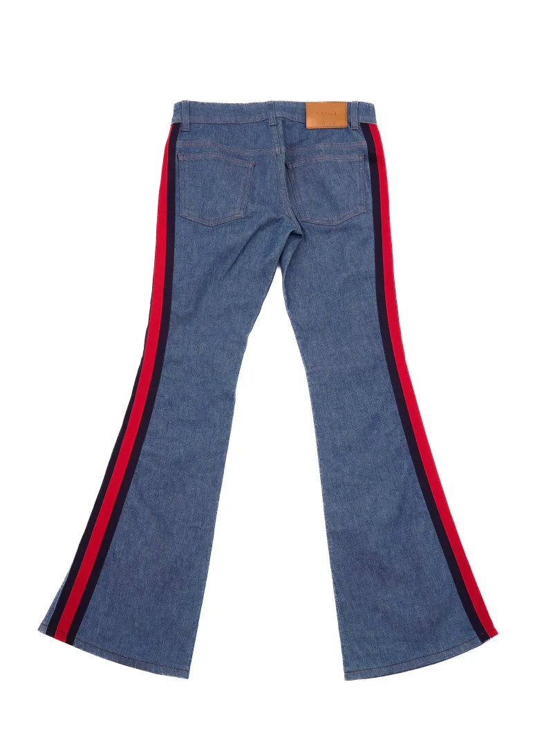 Женские расклешенные джинсы ( Flare ) Gucci - Женские расклешенные джинсы ( Flare ) Gucci - View 2