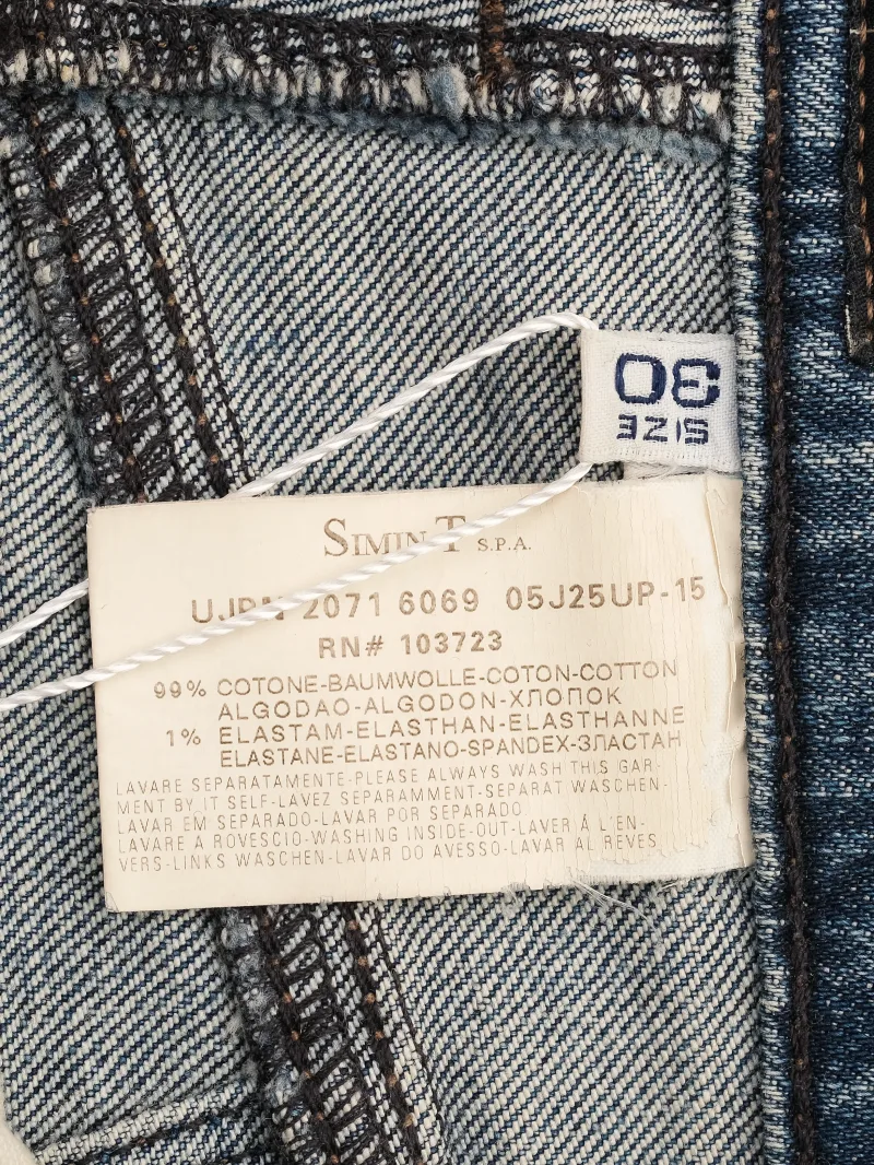 Женские джинсы с зауженным кроем (tapered fit) Armani Jeans - Женские джинсы с зауженным кроем (tapered fit) Armani Jeans - View 4