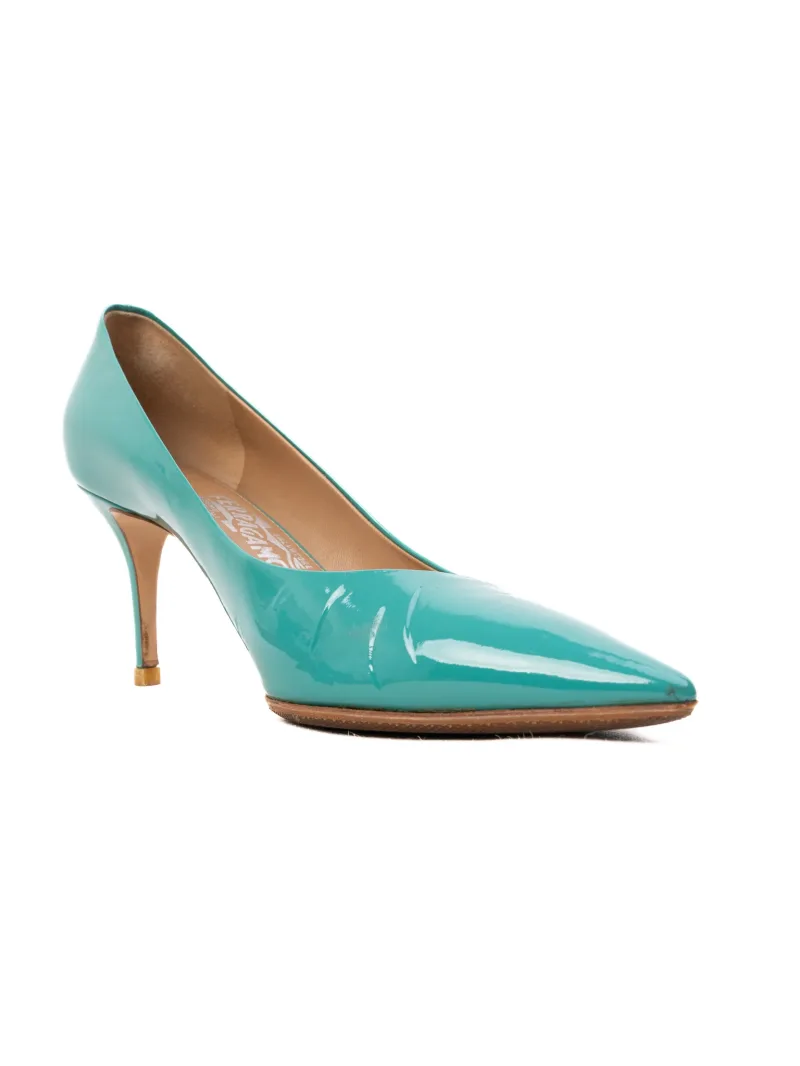 Туфли на среднем каблуке Salvatore Ferragamo - Туфли на среднем каблуке Salvatore Ferragamo - View 2