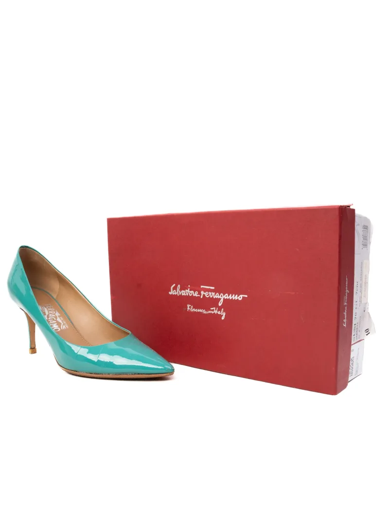 Туфли на среднем каблуке Salvatore Ferragamo - Туфли на среднем каблуке Salvatore Ferragamo - View 5