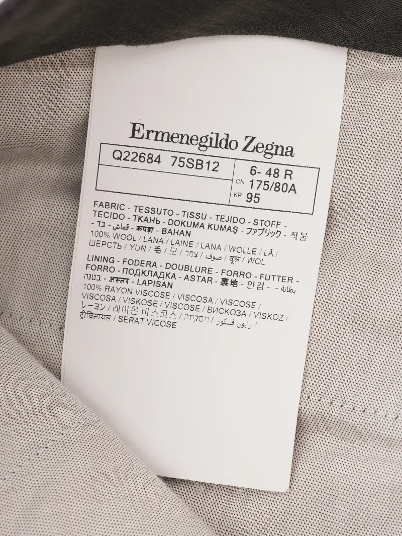 Мужские классические брюки  Ermenegildo Zegna - Мужские классические брюки  Ermenegildo Zegna - View 3