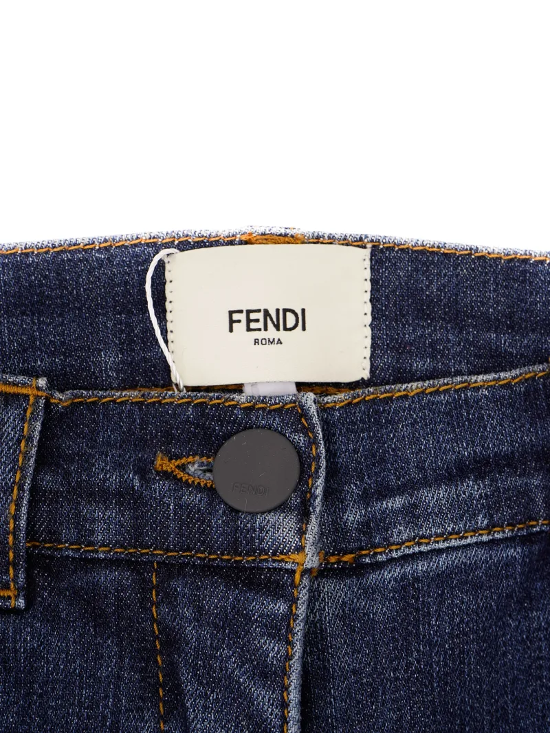 Женские узкие джинсы skinny  Fendi - Женские узкие джинсы skinny  Fendi - View 4