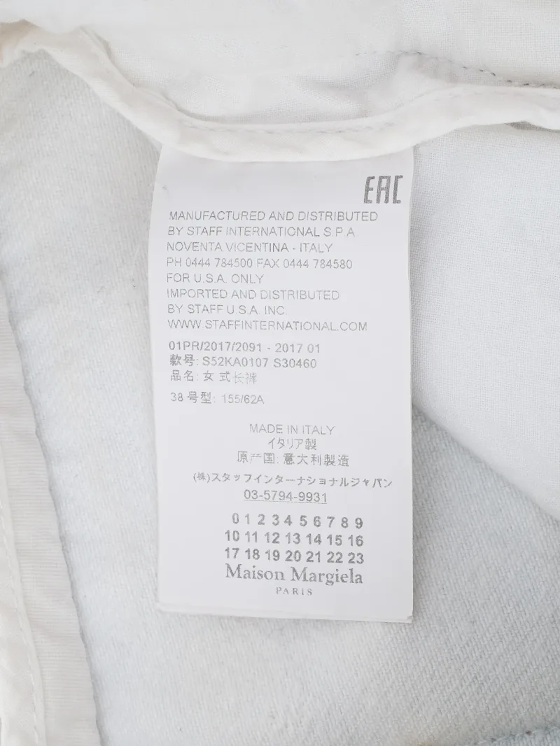 Женские джинсы mom  Maison Margiela - Женские джинсы mom  Maison Margiela - View 5