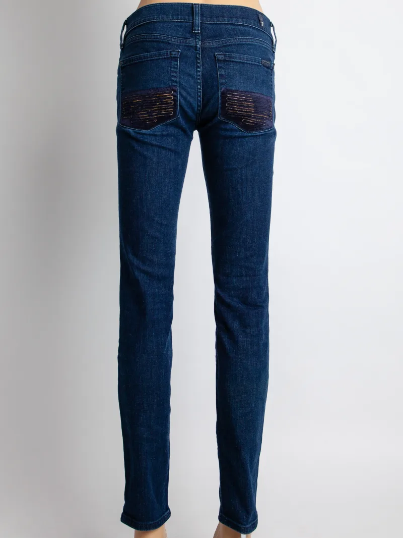 Узкие джинсы ( Skinny ) For all 7 mankind - Узкие джинсы ( Skinny ) For all 7 mankind - View 2