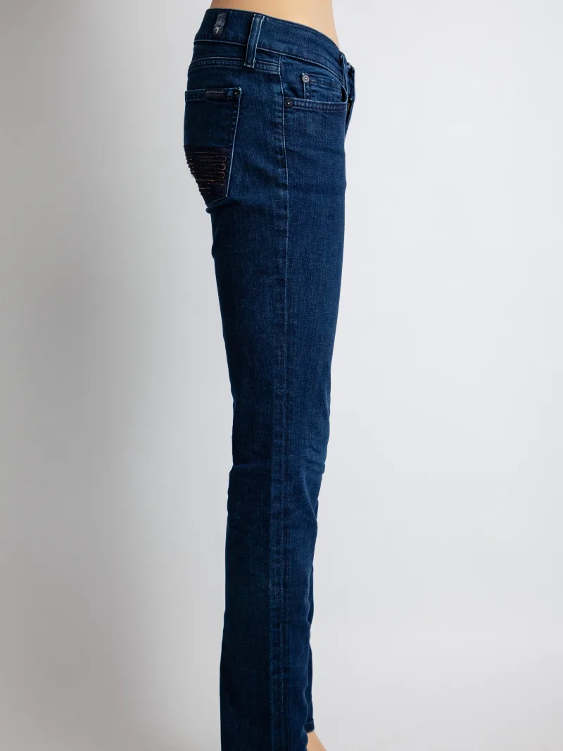 Узкие джинсы ( Skinny ) For all 7 mankind - Узкие джинсы ( Skinny ) For all 7 mankind - View 3