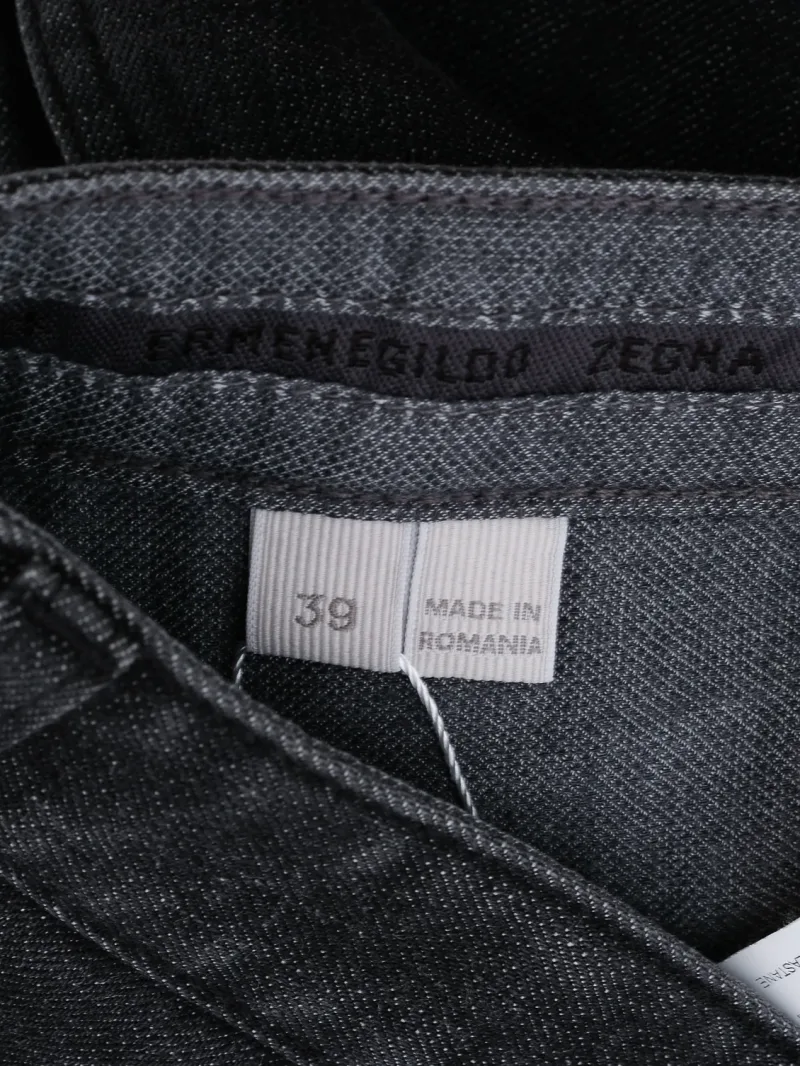 Мужские прямые джинсы  Ermenegildo Zegna - Мужские прямые джинсы  Ermenegildo Zegna - View 6
