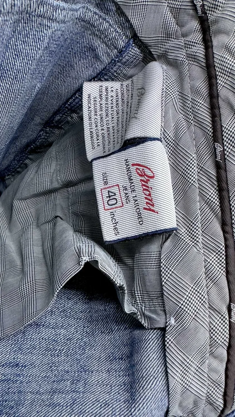 Мужские прямые джинсы  BRIONI - Мужские прямые джинсы  BRIONI - View 6