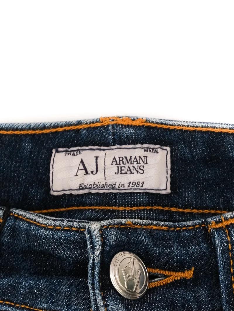 Женские джинсы с зауженным кроем (tapered fit) Armani Jeans - Женские джинсы с зауженным кроем (tapered fit) Armani Jeans - View 5