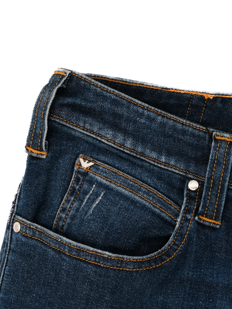 Женские джинсы с зауженным кроем (tapered fit) Armani Jeans - Женские джинсы с зауженным кроем (tapered fit) Armani Jeans - View 3
