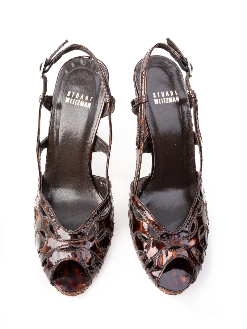 Босоножки на высоком каблуке Stuart Weitzman - Босоножки на высоком каблуке Stuart Weitzman - View 5