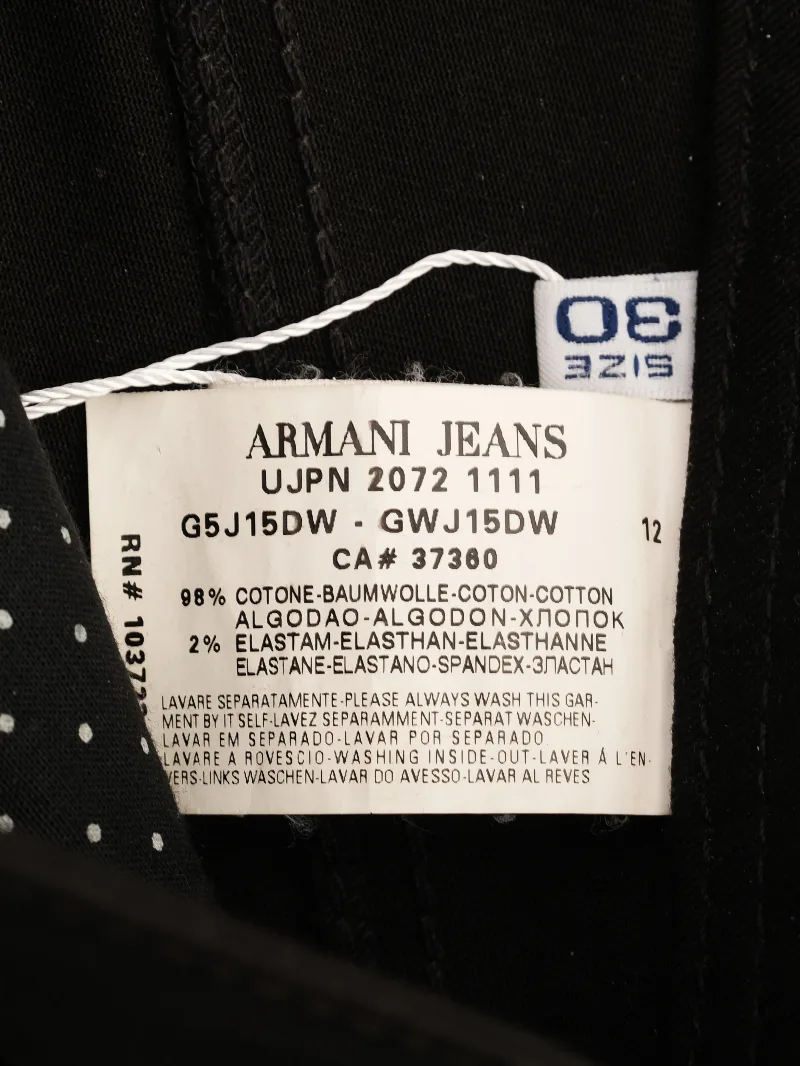 Женские прямые джинсы ( Straight ) Armani Jeans - Женские прямые джинсы ( Straight ) Armani Jeans - View 4